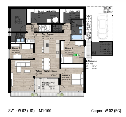 Grundriss - SV01_W02