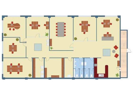 Grundriss Raumaufteilung