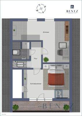 Grundriss Dachgeschoss