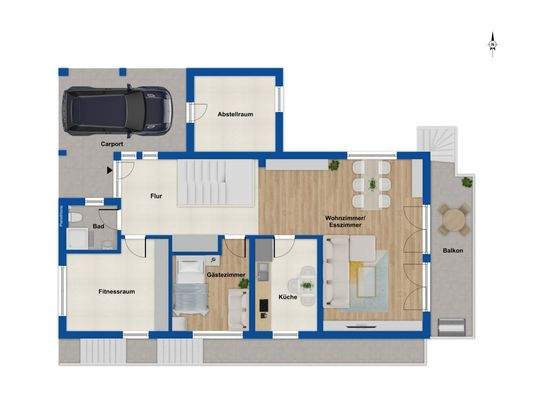 Grundriss Erdgeschoss