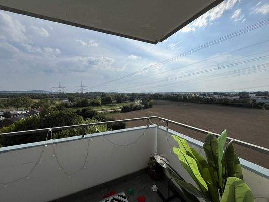 Ausblick Balkon