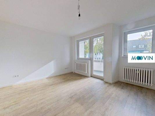 Ansicht I: Wohn- und Esszimmer