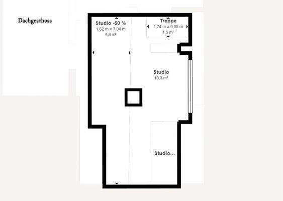 Grundriss Dachgeschoss