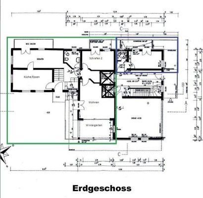 EG (grün = Einliegerwohnung)