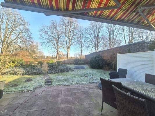 Ausblick in den Garten