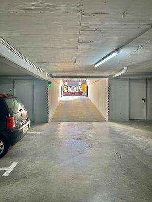 Zufahrt zur Tiefgarage