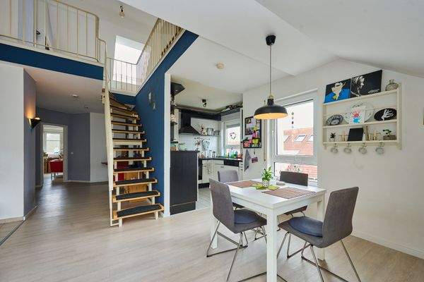 Essbereich und Küche