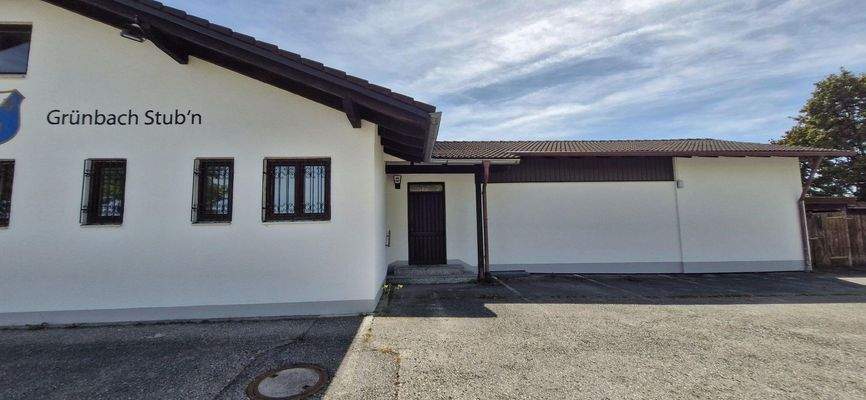 Ansicht Nebeneingang Saal