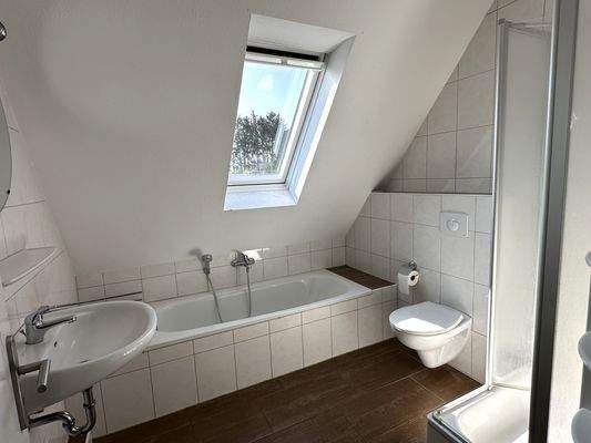 Badezimmer Dachgeschoss 