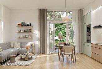 Wohnküche mit Blick