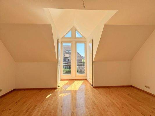 Schlafzimmer mit Balkon