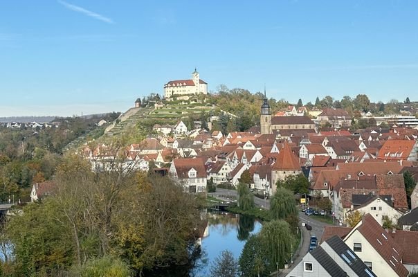 ...mit Blick auf das Schloss