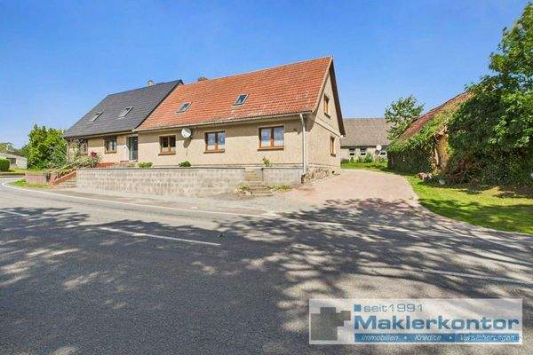 Die Sonnenseite des Objektes