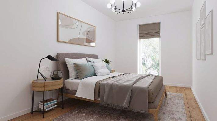 Digitales Staging - Schlafzimmer