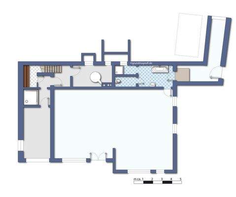 Erdgeschoss ohne Möblierung