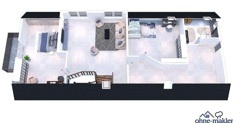 Obergeschoss Haupthaus