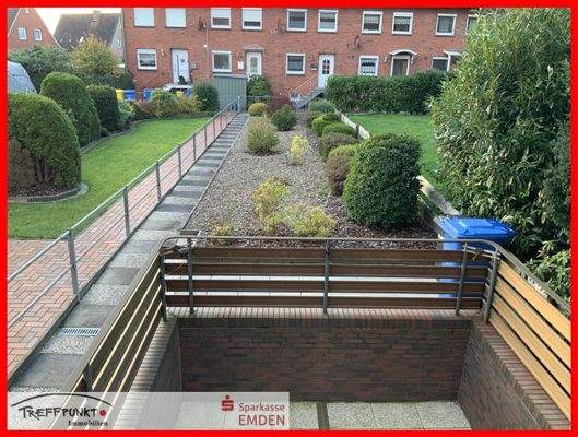 Blick in den pflegeleichten Garten