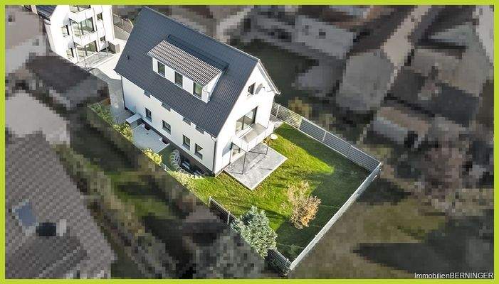 Vogelperspektive Seitenansicht