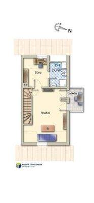 Grundriss Dachgeschoss