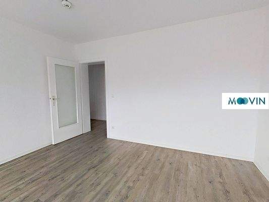 Ansicht III: Wohn- und Esszimmer