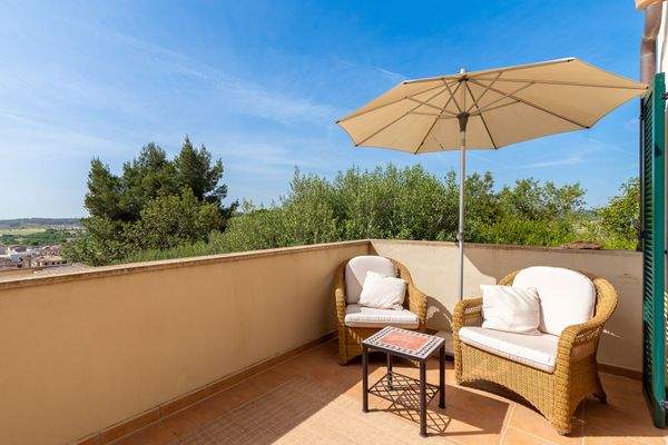 Herrliche Terrasse mit Sitzbereich