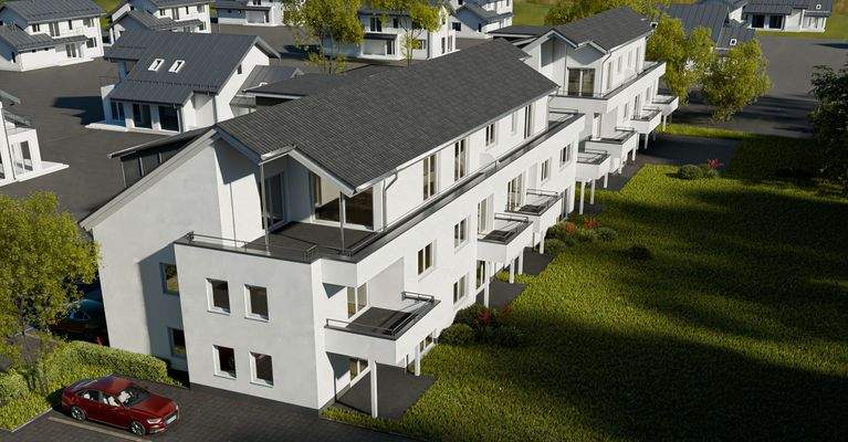 Balkone + Terrassen in Südrichtung