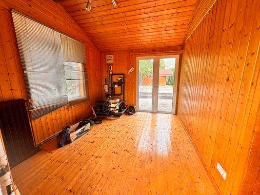 Innenausbau Gartenhaus