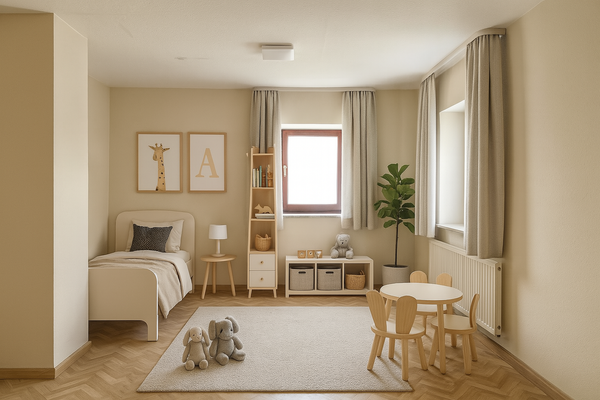 Kinderzimmer 1 EG Beispielbild KI