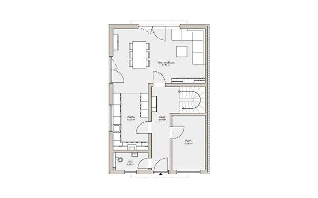 Grundriss Erdgeschoss