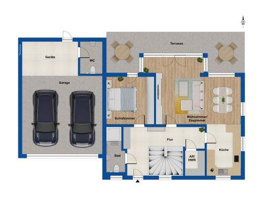 Grundriss Erdgeschoss