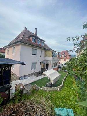 Hinteransicht/ Terrasse 