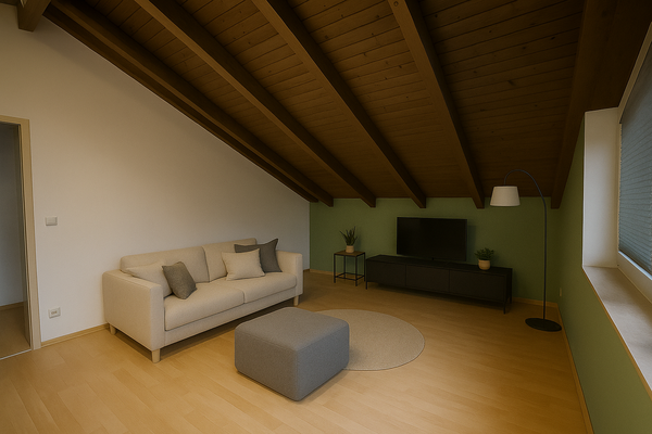 mögliche Gestaltung des Wohnraumes