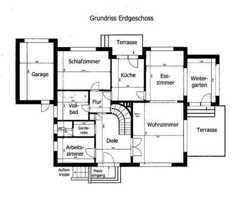 Grundriss Erdgeschoss