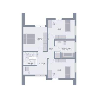 Grundriss Dachgeschoss