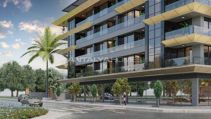 Flats in a Complex Close to the Beach in Alanya