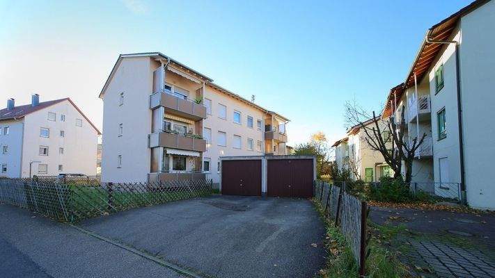 Hausansicht Balkonseite