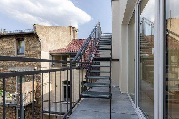 Aufgang Dachterrasse