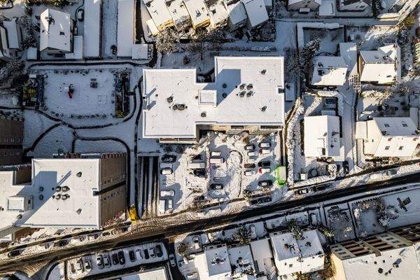 Außenansicht Drohnenaufnahme