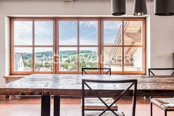 Essbereich mit tollem Fernblick