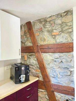 Mauer Küche Wohnung OG