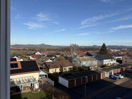 Aussicht vom Esszimmer