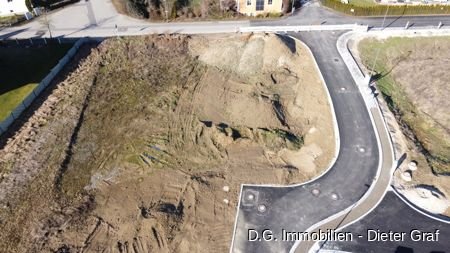 Das westliche Grundstück von Süden