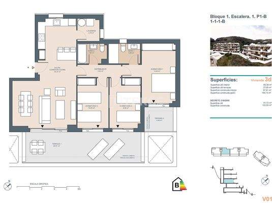 Hillside Apartments with Sea Views in Rincón de la Victoria