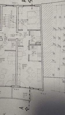 Grundriss WE 06, 45 m²