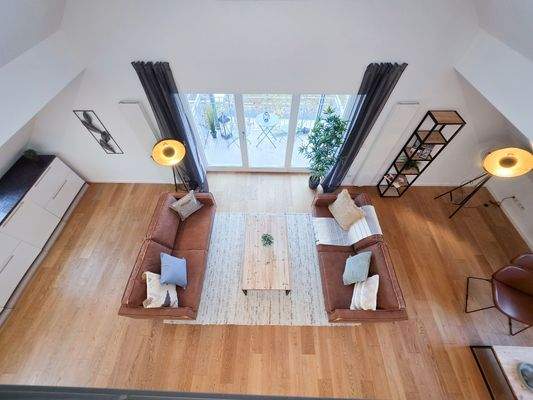 Blick von der Galerie