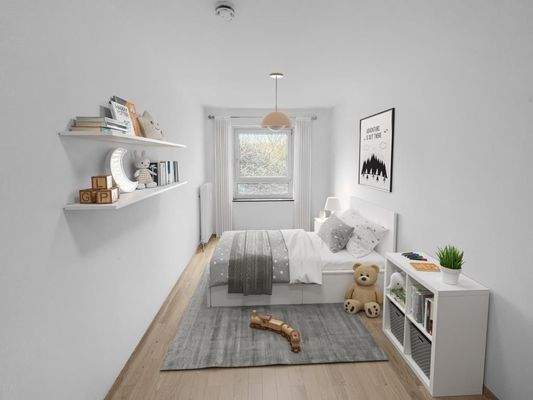 Kinderzimmer gestaltet