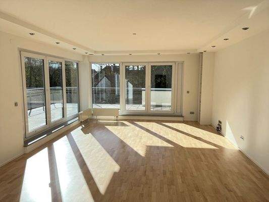 Wohnzimmer (zeitlich noch vor der Vermietung)