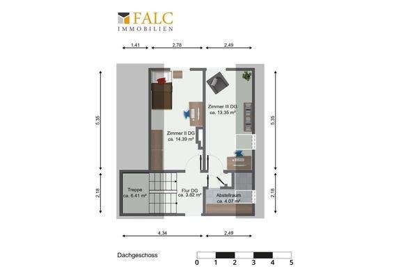 Grundriss Dachgeschoss