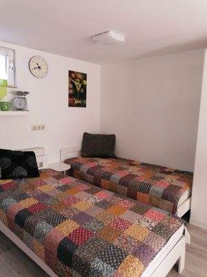 Schlafbereich im Gästehaus