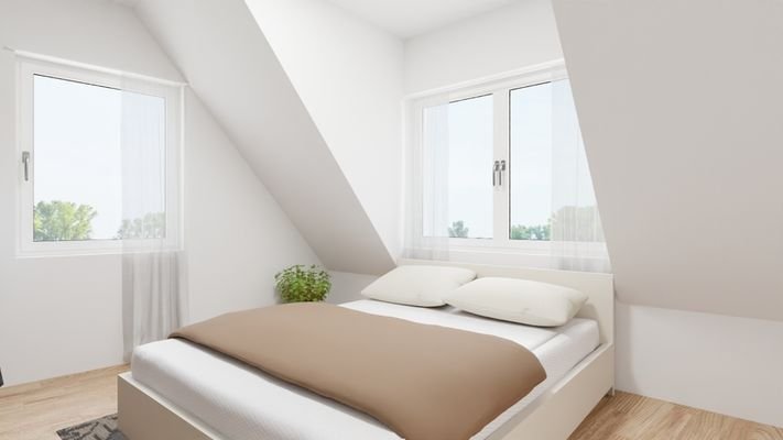 Renovierungsbeispiel großes Schlafz._